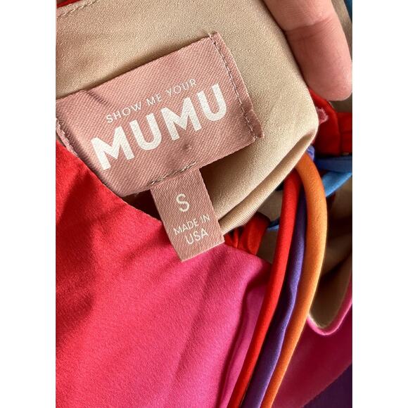 Show Me Your Mumu Dani Mini Dress in Sunset Ombre S - Picture 7 of 8